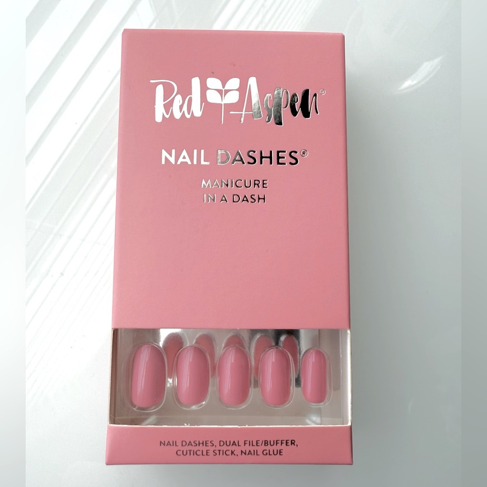 NWT Red Aspen Nail Dashes - Think Pink, Erin